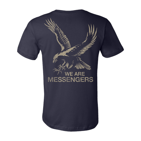 WAM eagle tee back We Are Messengers